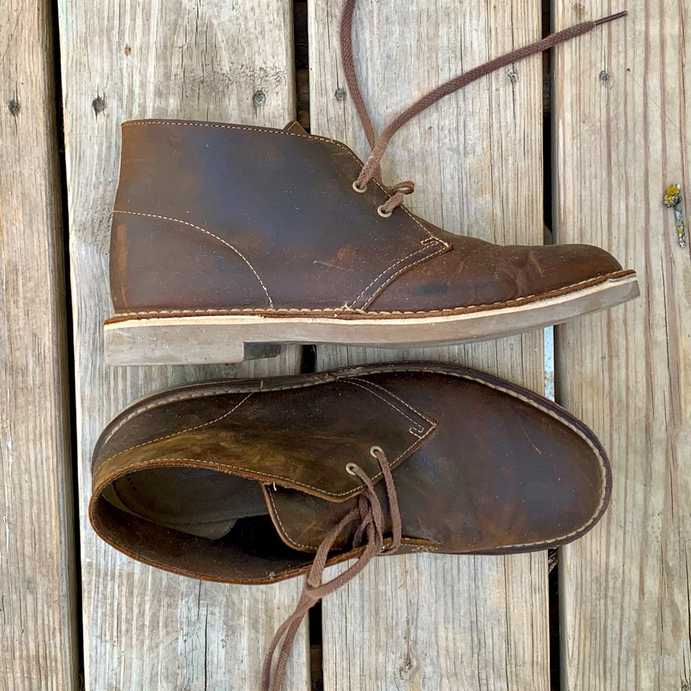 Mens Clark Chukka boots size 9.5